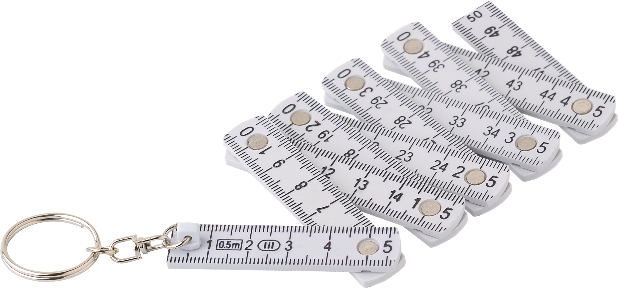 Picture of Folding ruler keyring