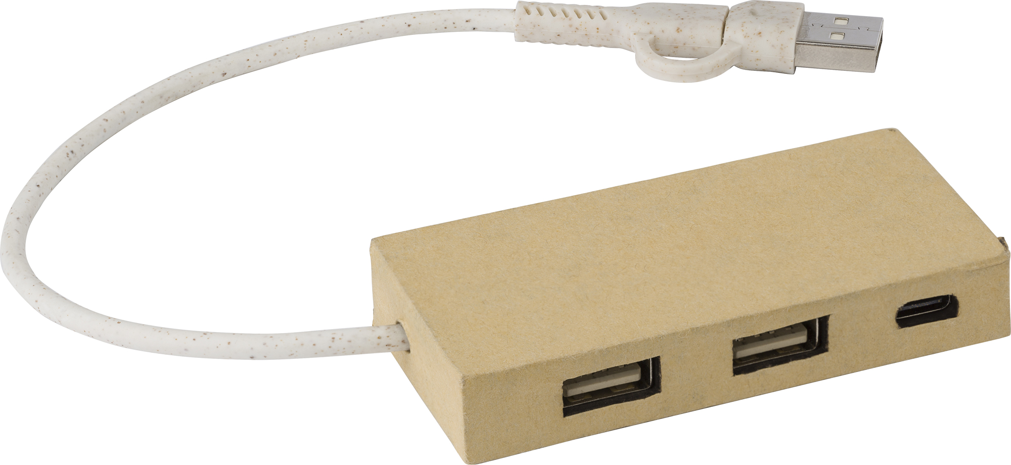 Picture of Aluminium and recycled paper USB hub