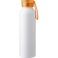 Recycled aluminium single walled bottle (650ml) 1014891_007 (Orange)