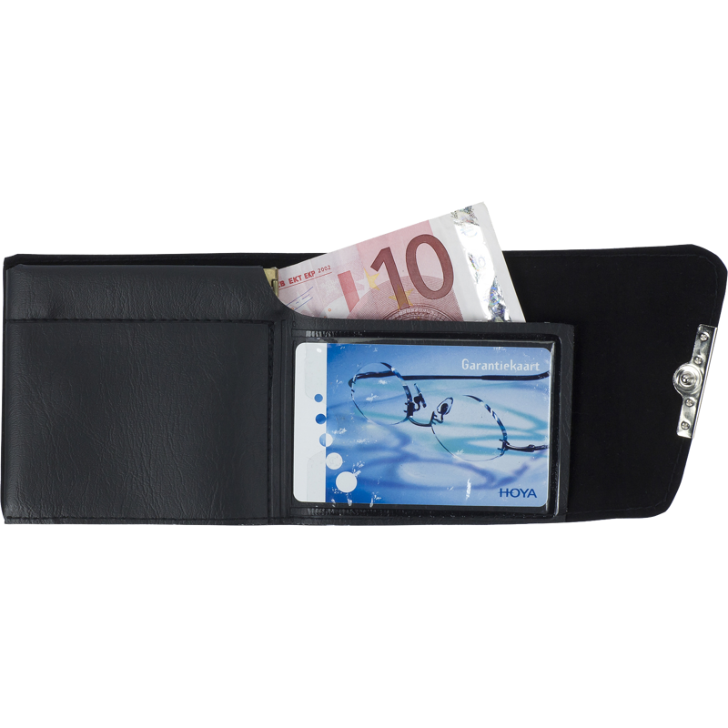 PVC Pinch wallet 2749_001 (Black)