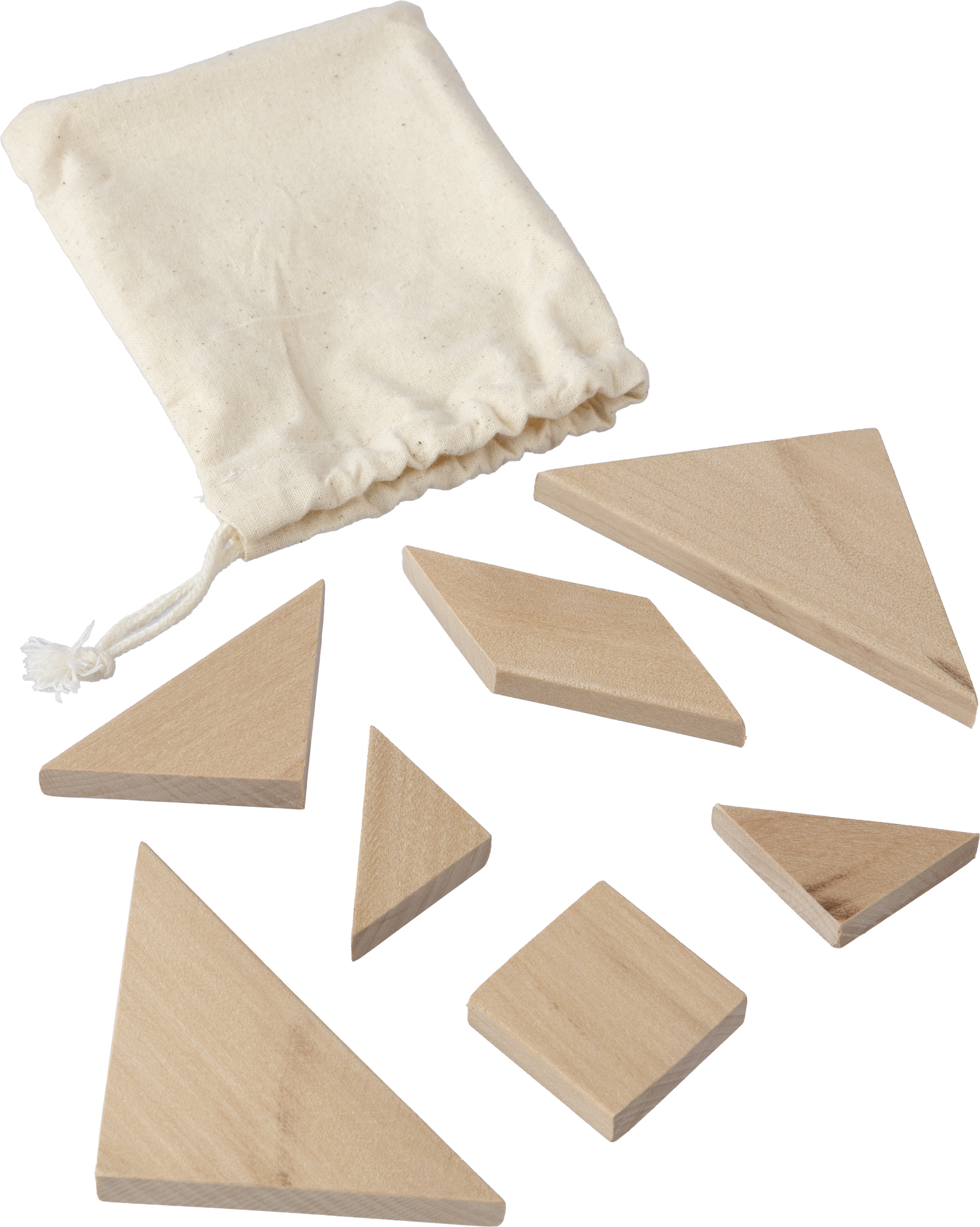 Picture of Wooden tangram puzzle