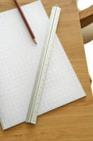 Aluminium scale ruler (30cm) 1349356_032 (Silver)