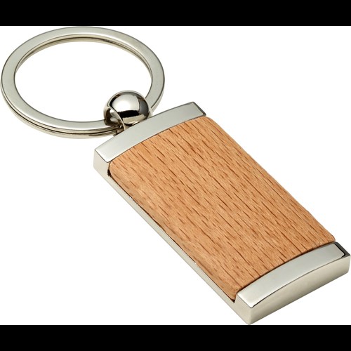 Metal and wooden key holder