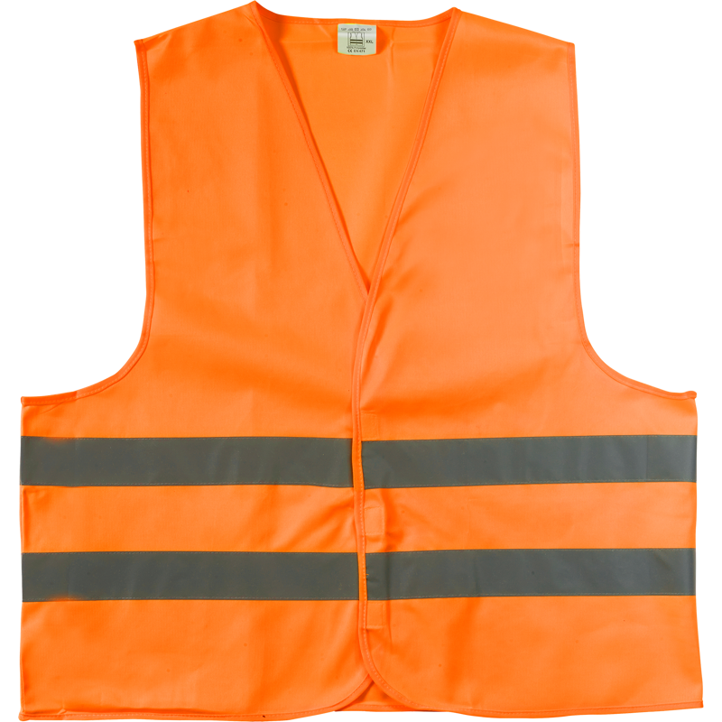 High visibility safety jacket 6541_007 (Orange)