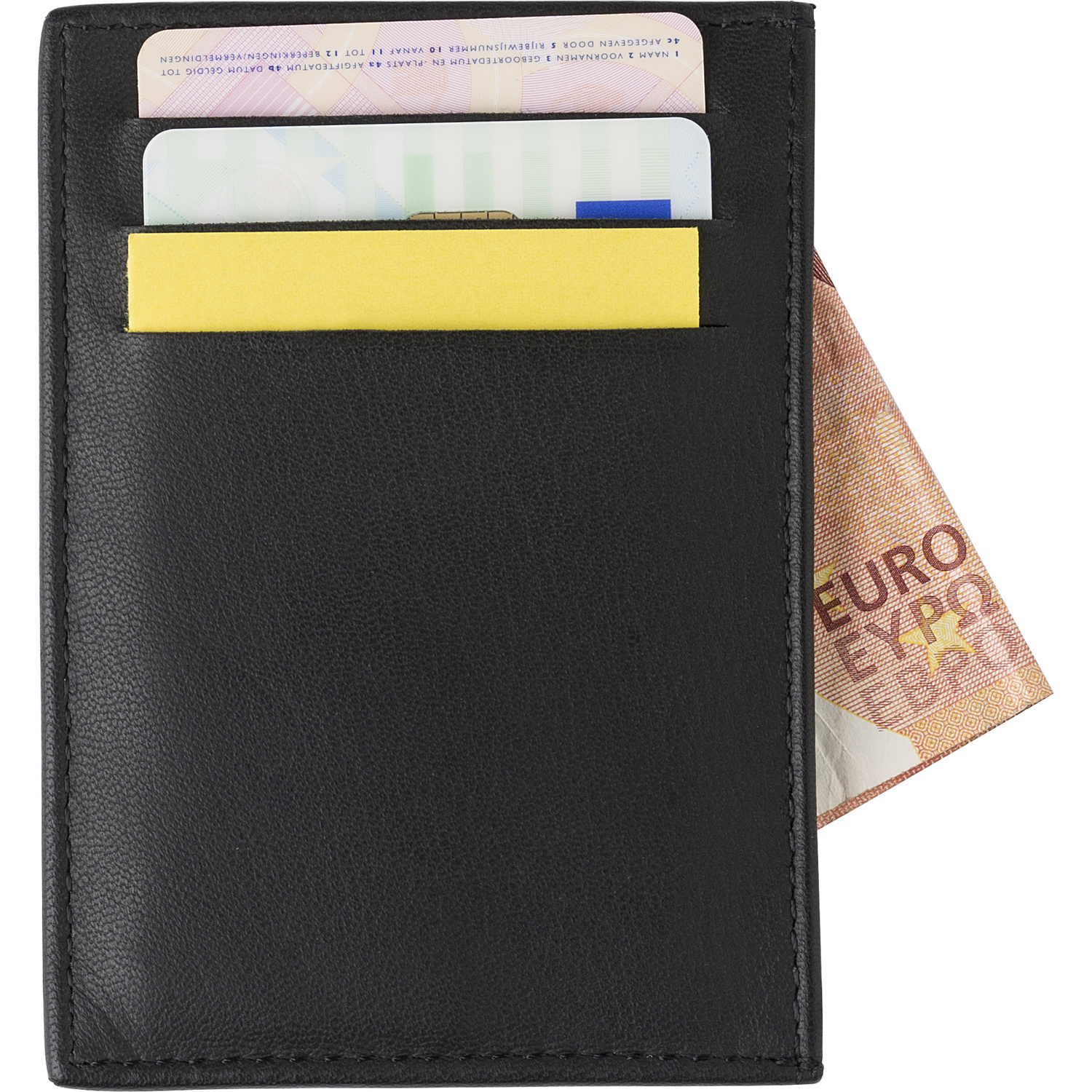 Picture of Leather RFID credit card wallet