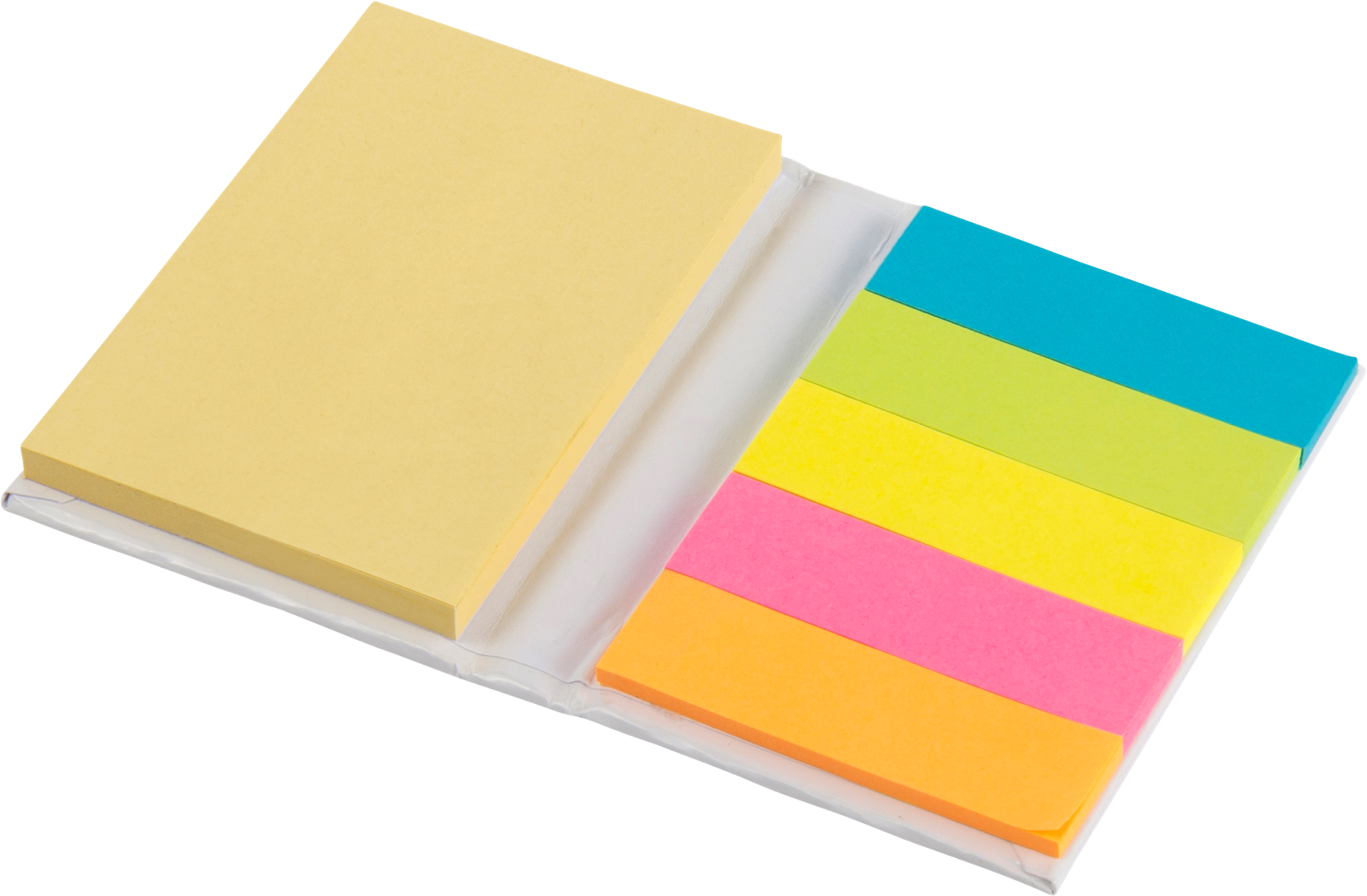 Picture of Notebook with sticky notes