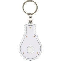 Bulb-shaped key holder 8993_002 (White)