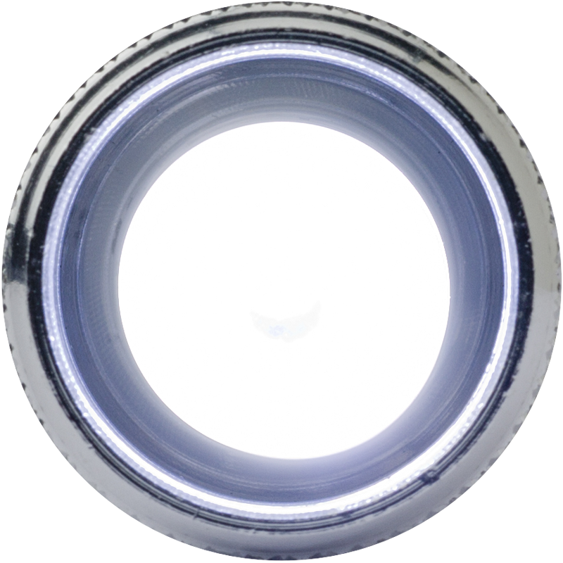 Aluminium LED torch keyring 4845_001 (Black)