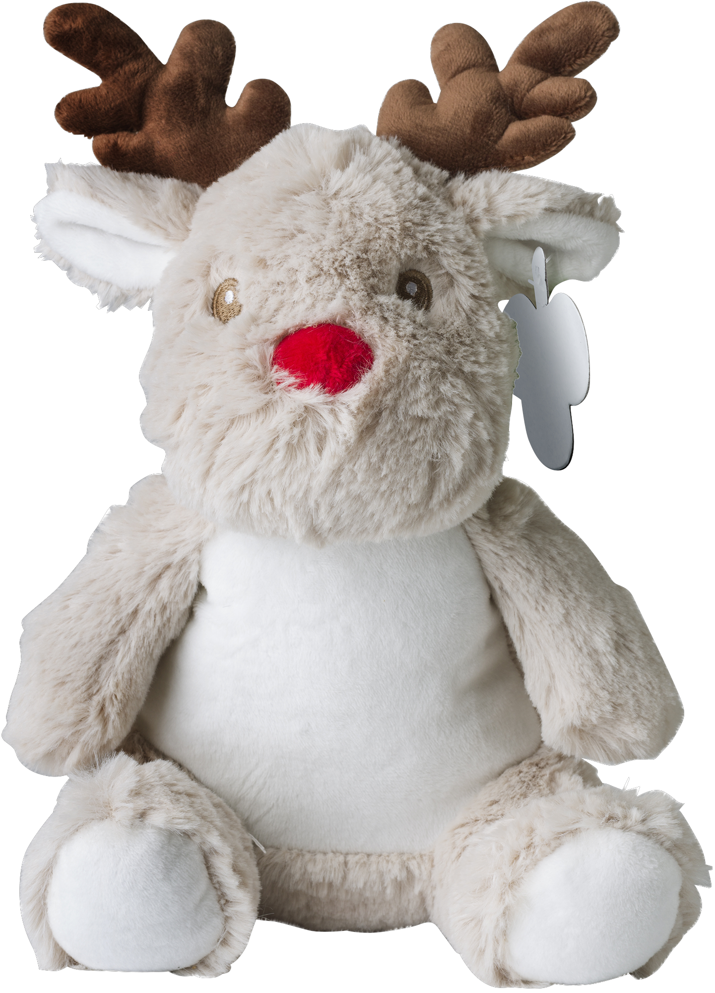 Picture of Plush reindeer, suitable for direct digital print 