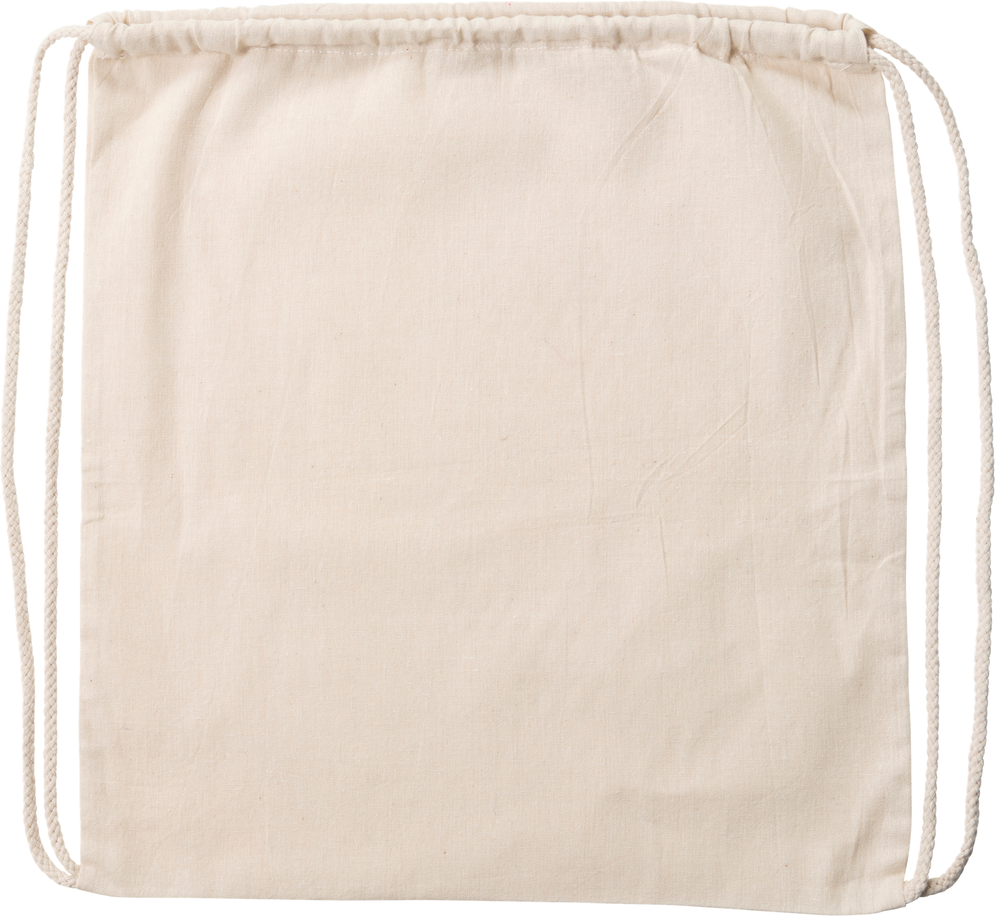 Picture of Cotton drawstring bag. (120gsm/3.54oz)