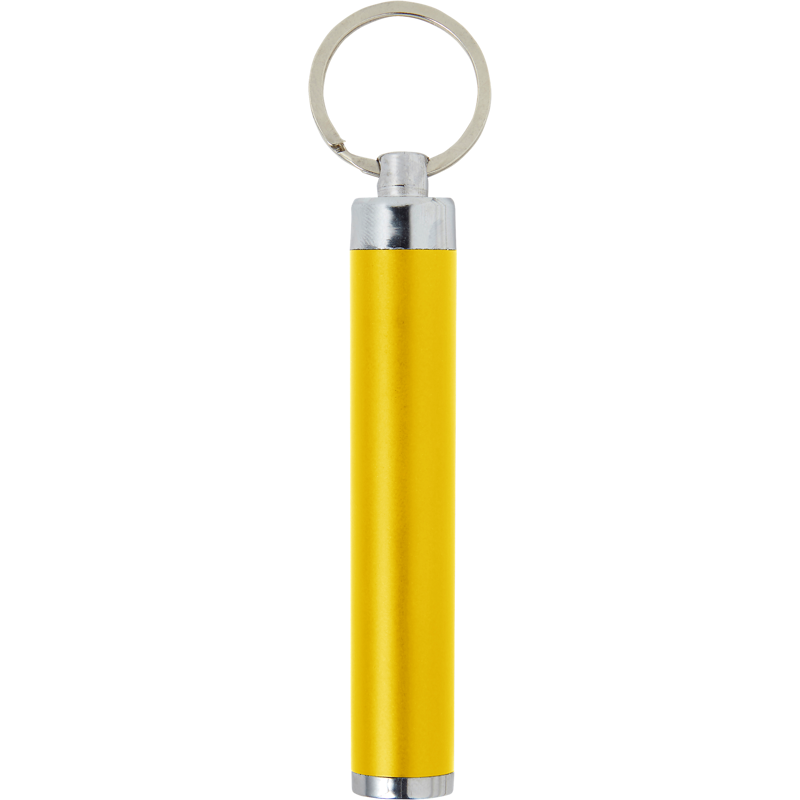 LED flashlight with key ring 8297_006 (Yellow)