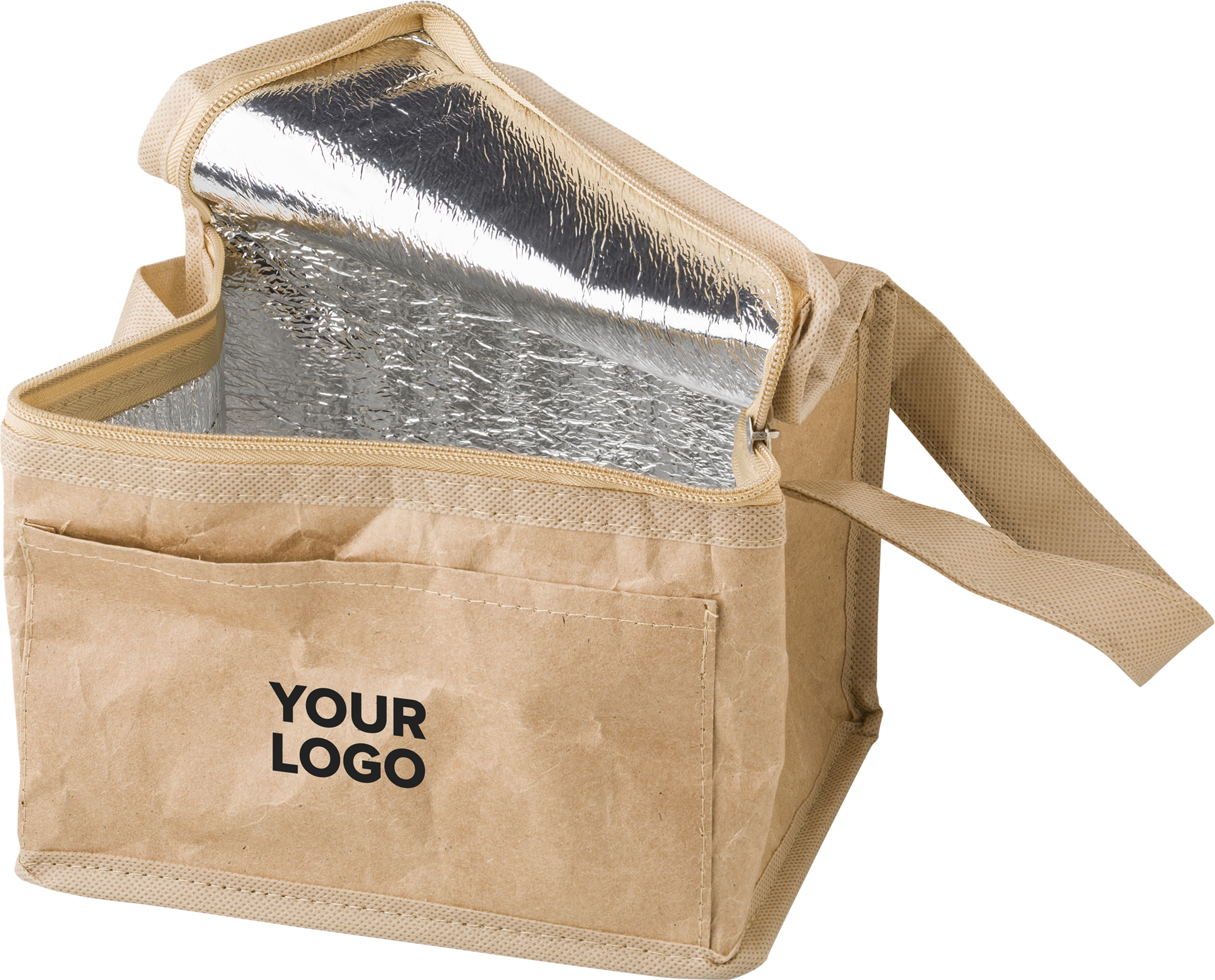 Picture of Paper woven cooler bag