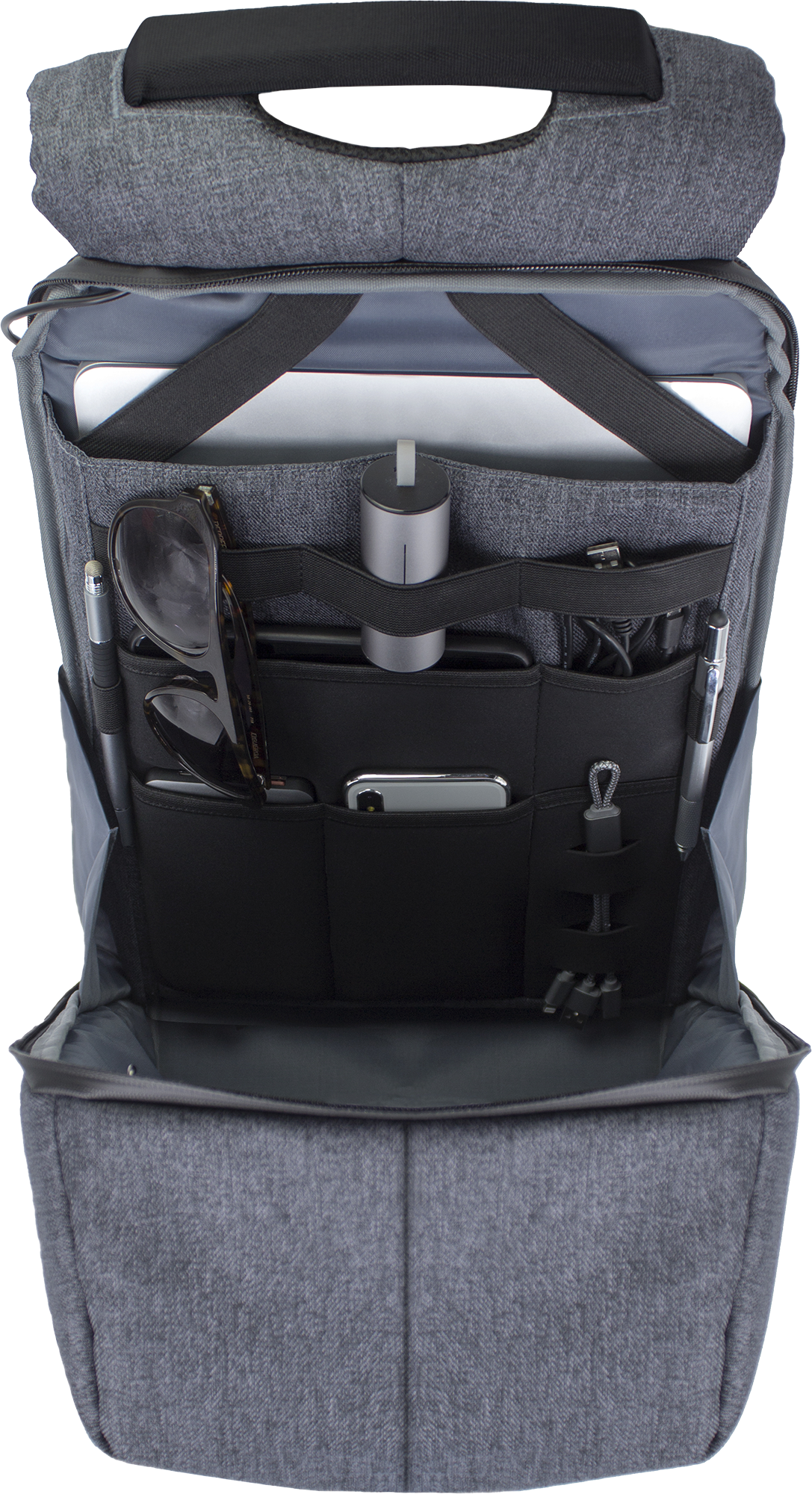 Picture of BrandCharger anti-theft RPET backpack