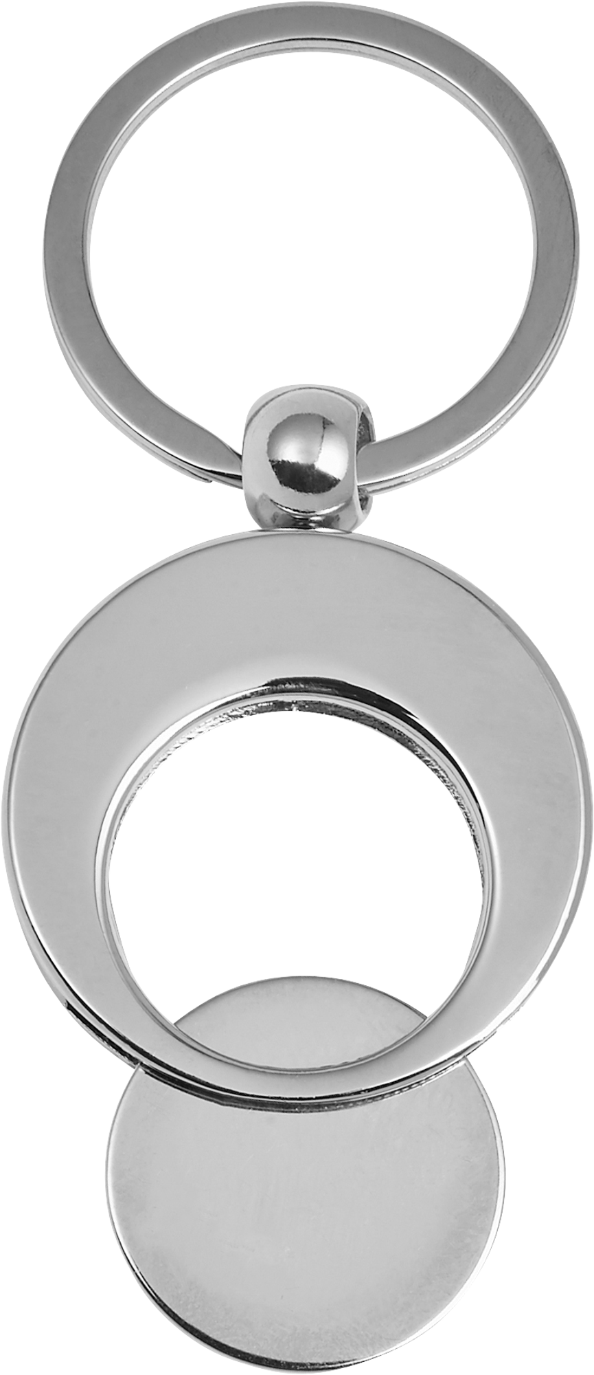 Picture of Shopping trolley coin keyring