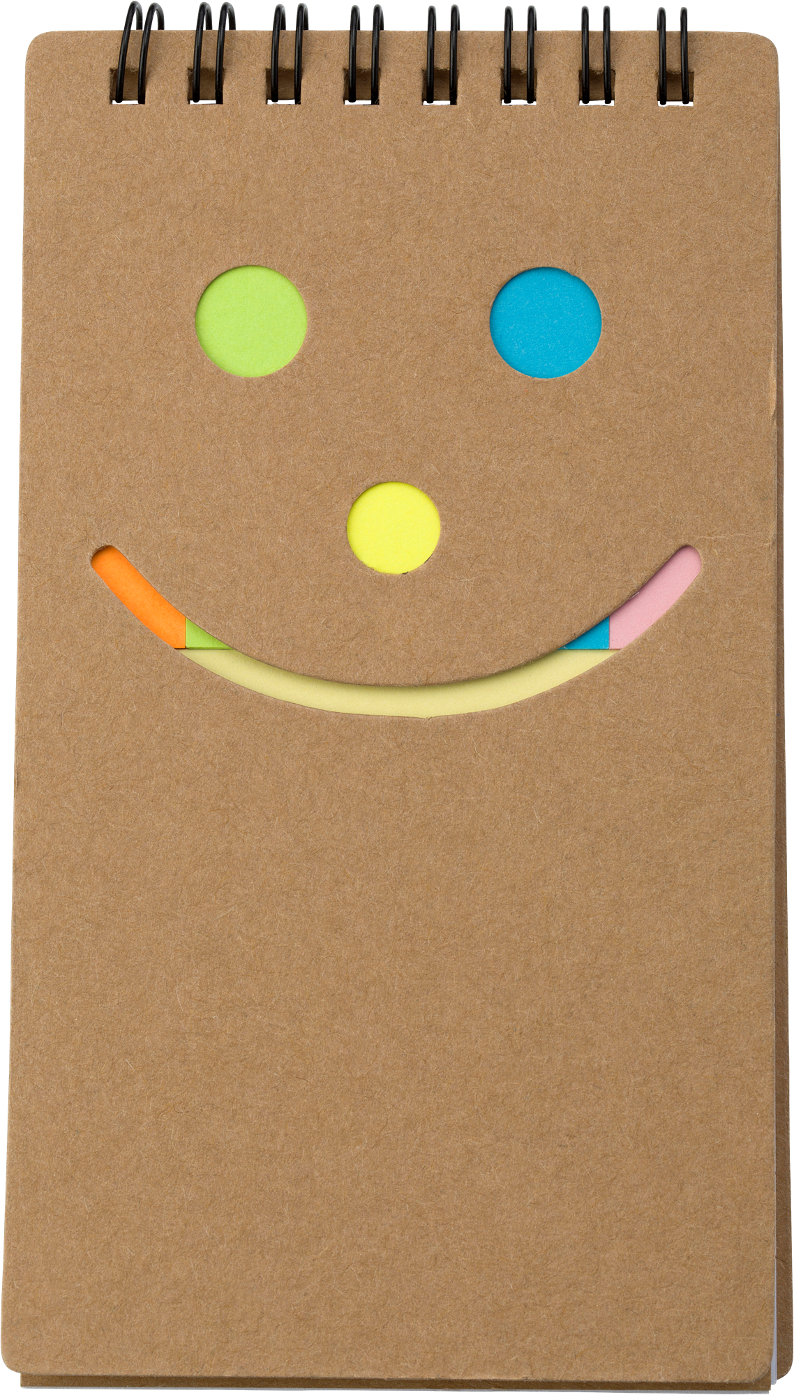 Picture of Notebook with sticky notes