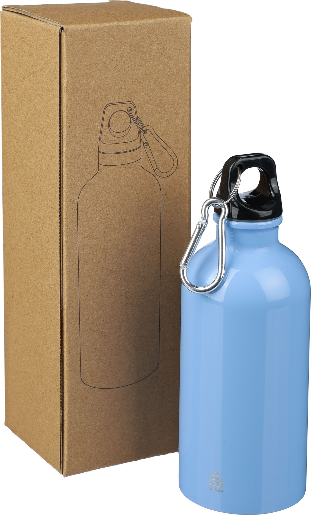 Picture of Recycled single walled bottle (400 ml)