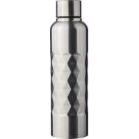 Recycled stainless steel single-walled drinking bottle (800 ml) 1267909_032 (Silver)