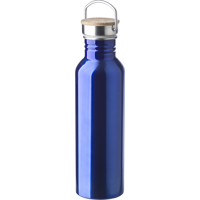 Stainless steel single walled drinking bottle (700ml) 865174_005 (Blue)