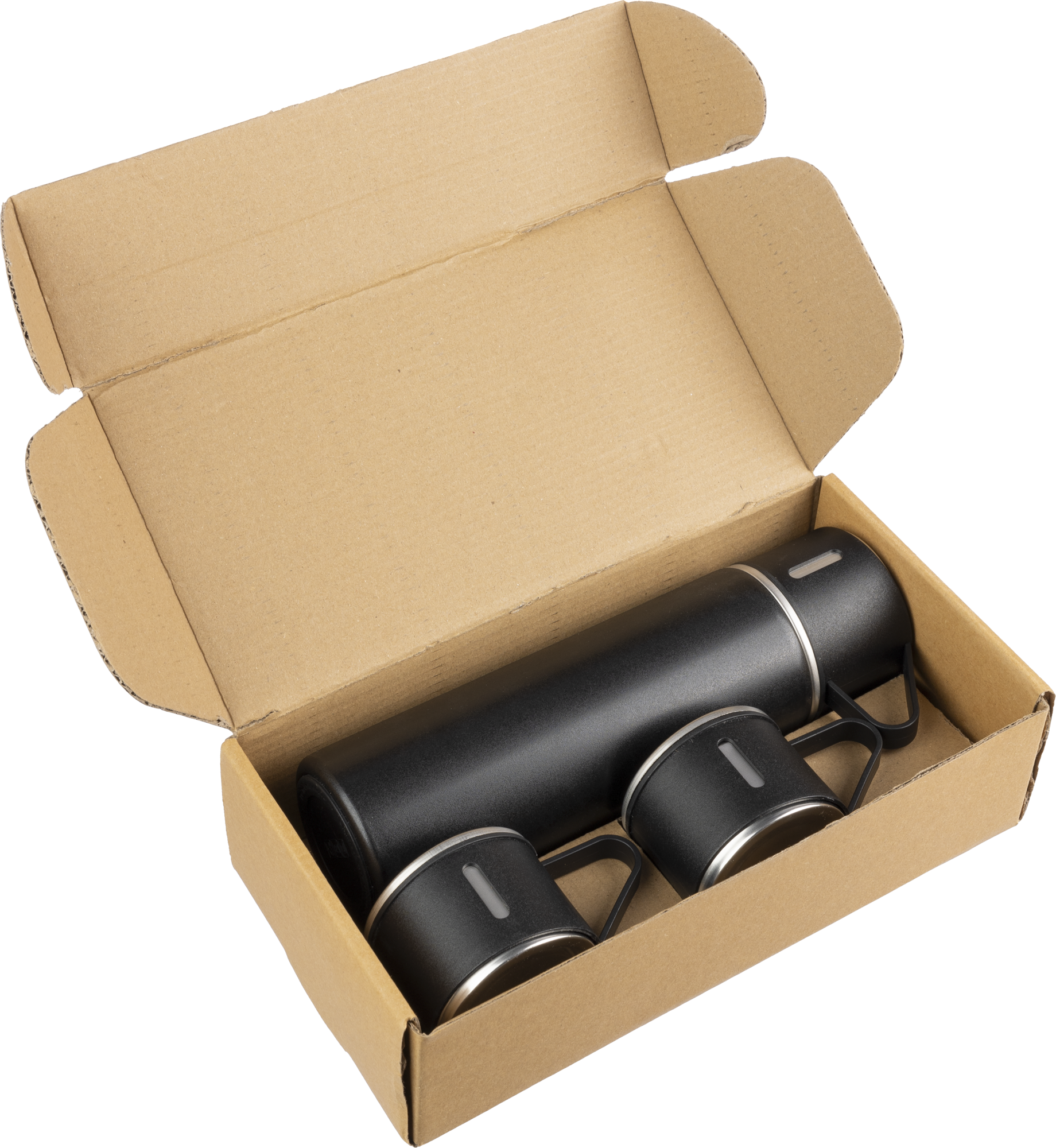 Picture of Stainless steel bottle & cup set