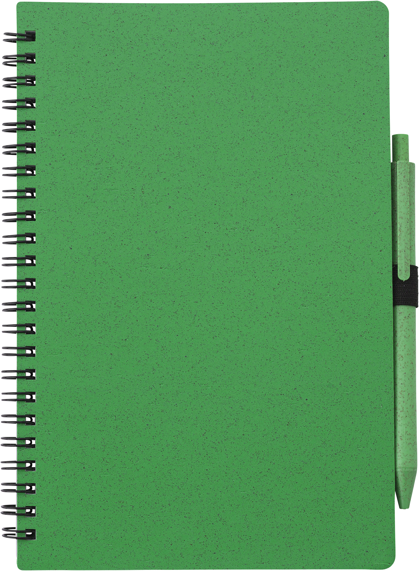 Picture of Wheat straw notebook with pen (approx. A5)