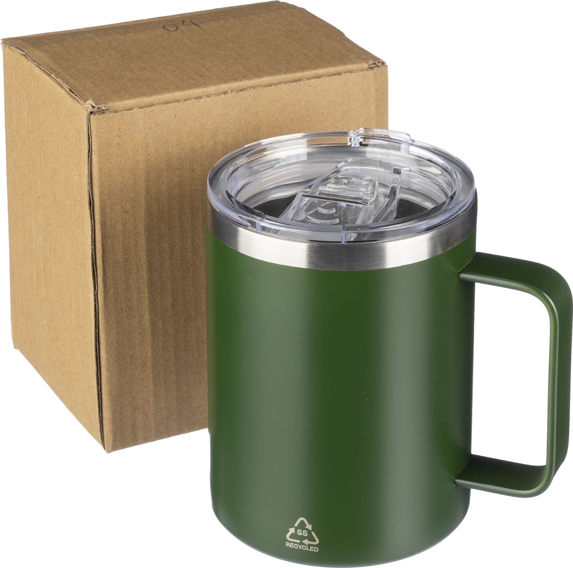 Picture of Recycled double walled travel mug (300 ml)