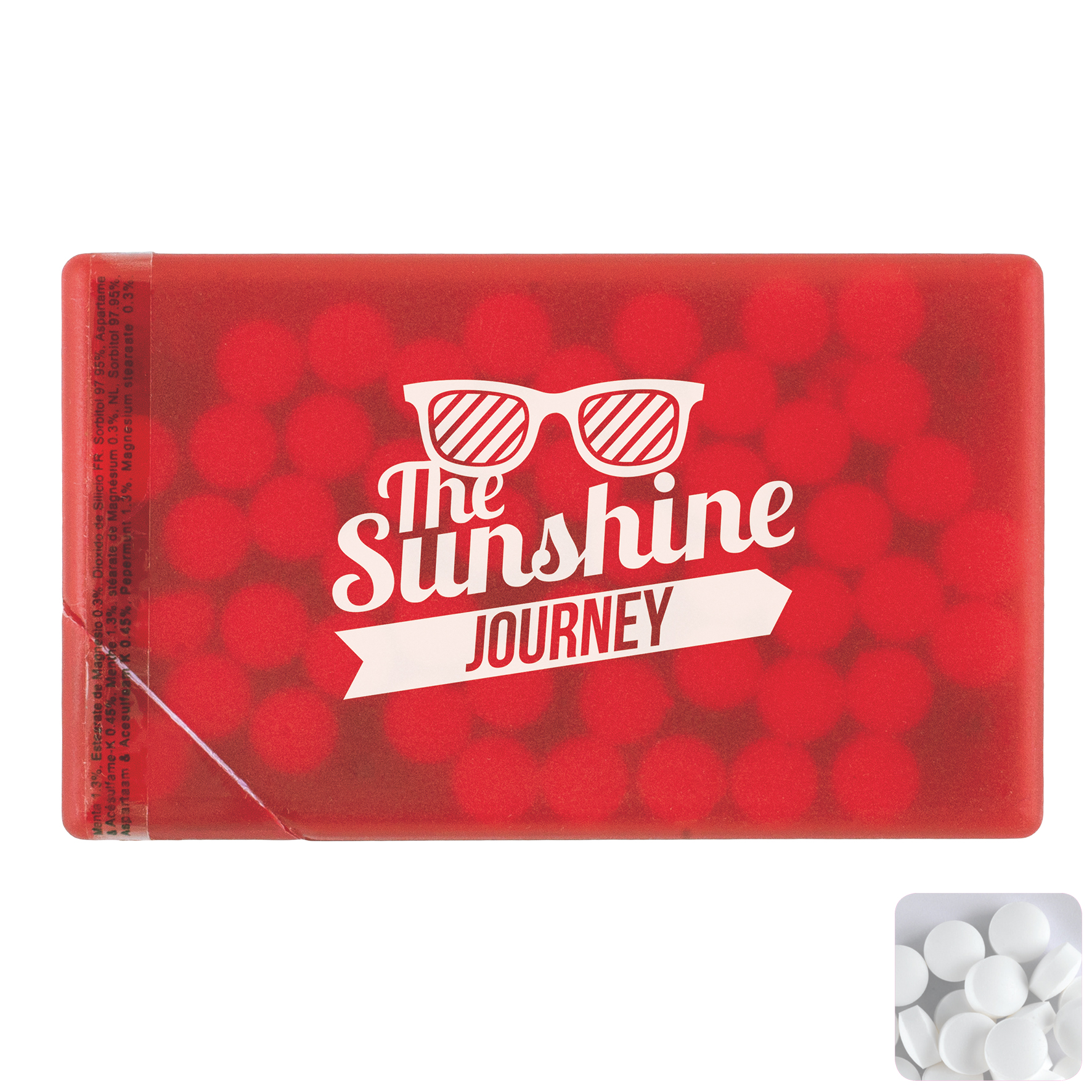 Picture of Mint card with sugar free mints