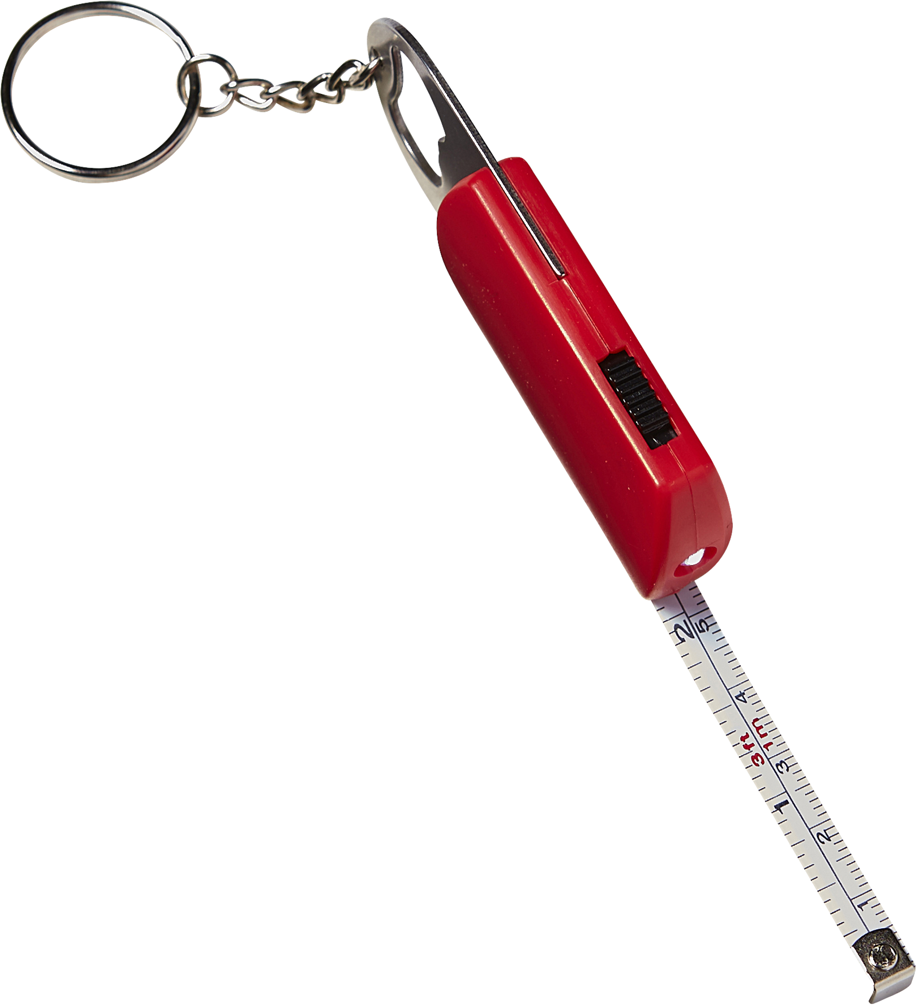 Picture of Tape measure and bottle opener keyring