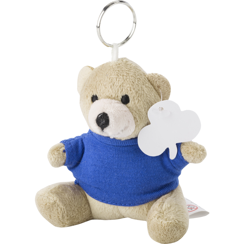 Teddy bear key ring 8851_023 (Cobalt blue)