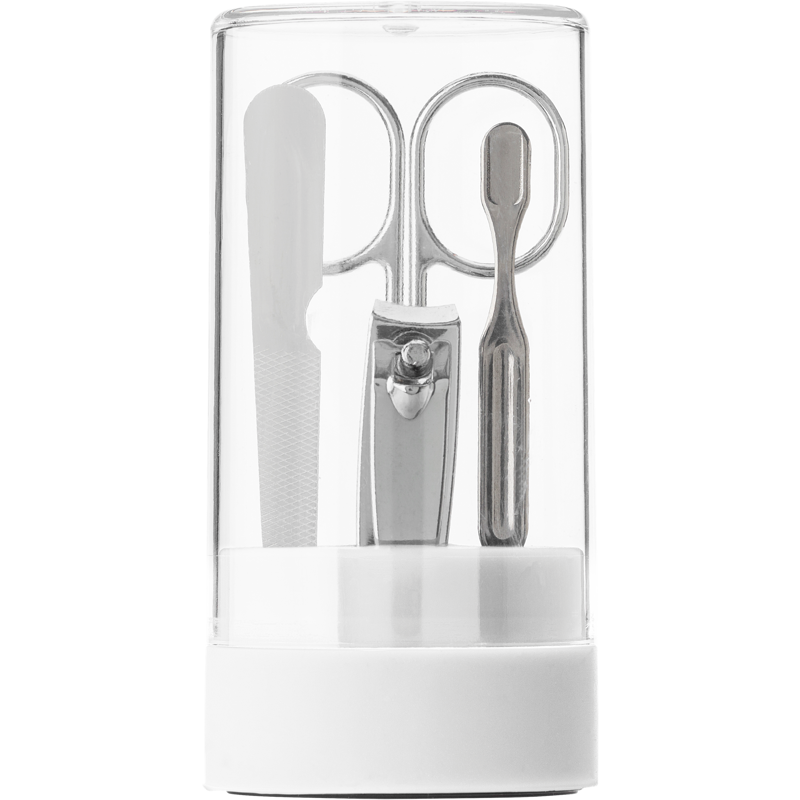 Case with manicure set 8636_002 (White)