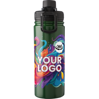 Stainless steel double walled bottle (500ml) 1171296_004 (Green)