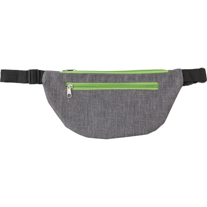Polyester (300D) waist bag 9348_019 (Lime)