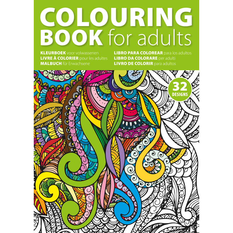 Adult's colouring book 4908_009 (Various)