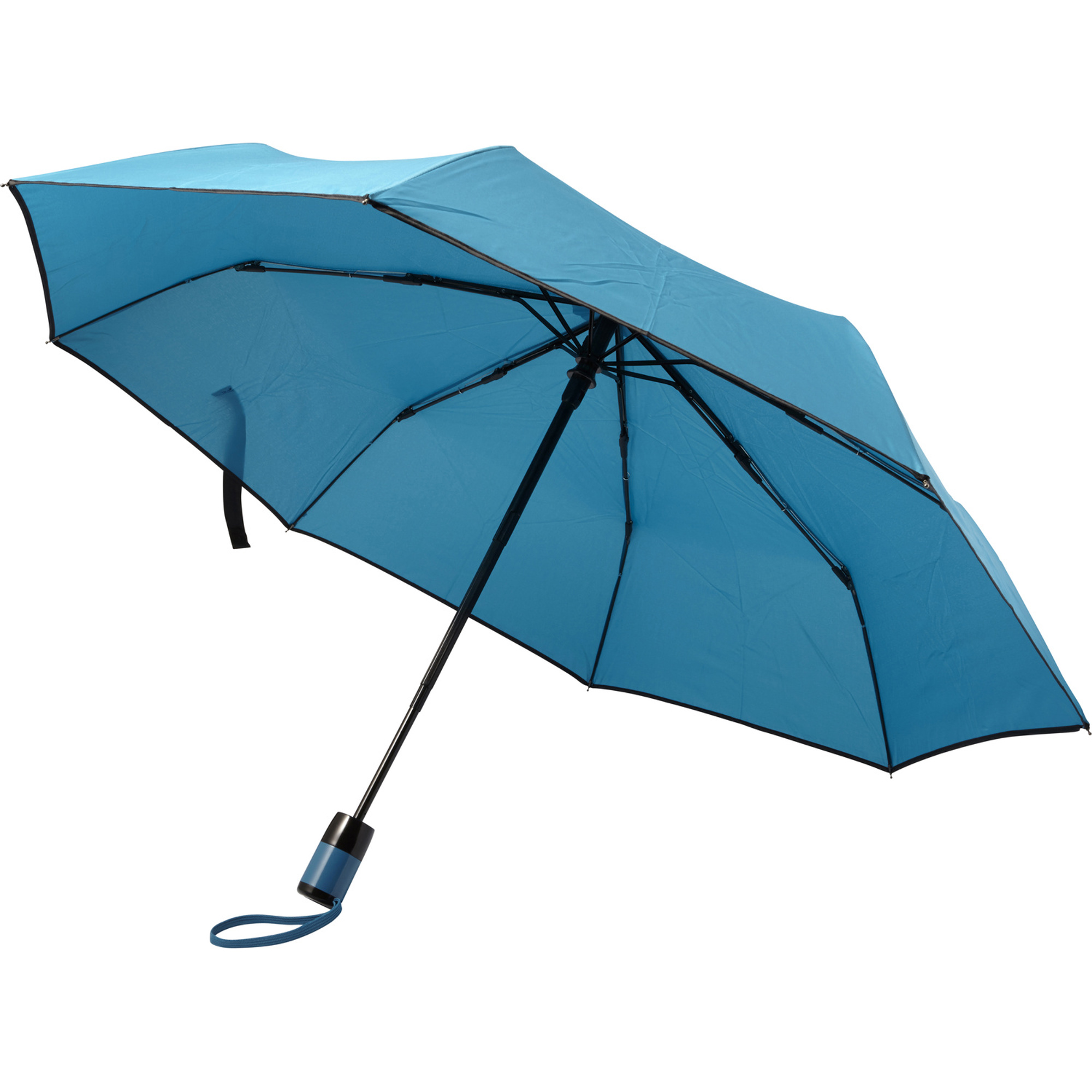 Telescopic storm umbrella