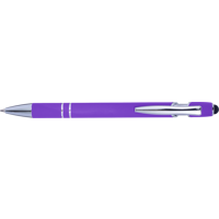 Ballpen with rubber finish 8462_024 (Purple)