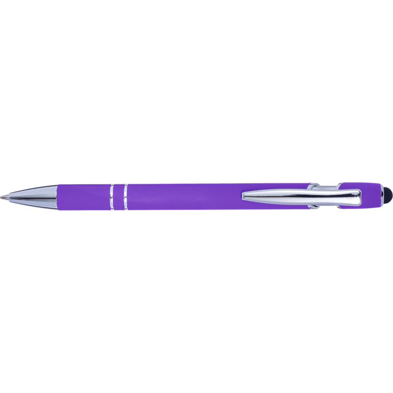 Ballpen with rubber finish 8462_024 (Purple)