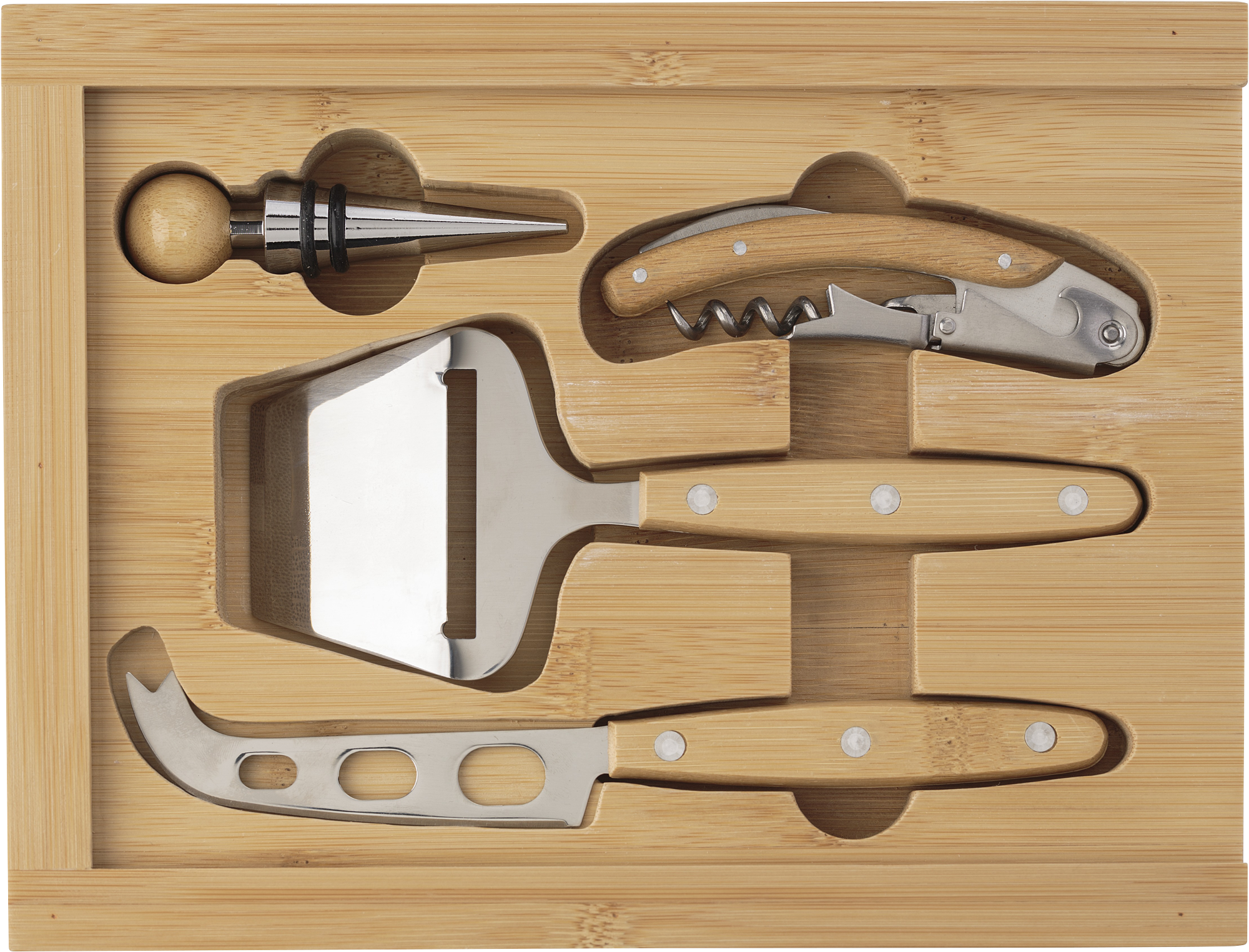 Picture of Cheese and wine set