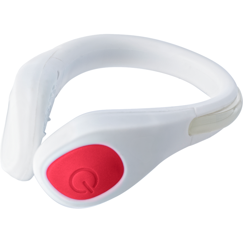 Silicone ankle band 5367_188 (White/red)