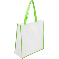 Bag with coloured trim 3610_019 (Lime)