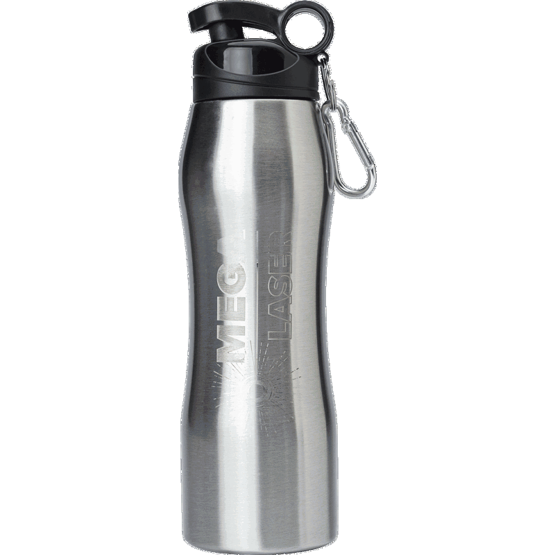 Stainless steel single walled bottle (750ml) 6536_032 (Silver)