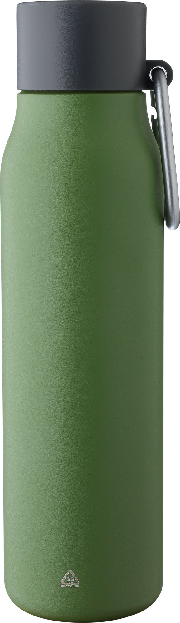 Picture of Recycled stainless steel double walled bottle (600 ml)
