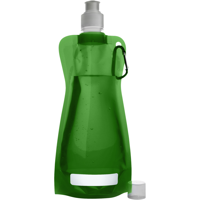 Foldable water bottle (420ml) 7567_004 (Green)