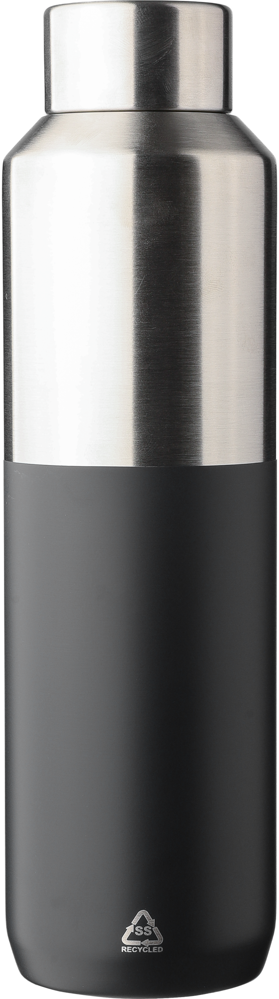 Picture of Recycled stainless steel double walled bottle (600ml)