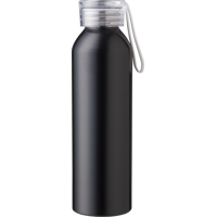Recycled aluminium single walled bottle (650ml) 1014890_002 (White)