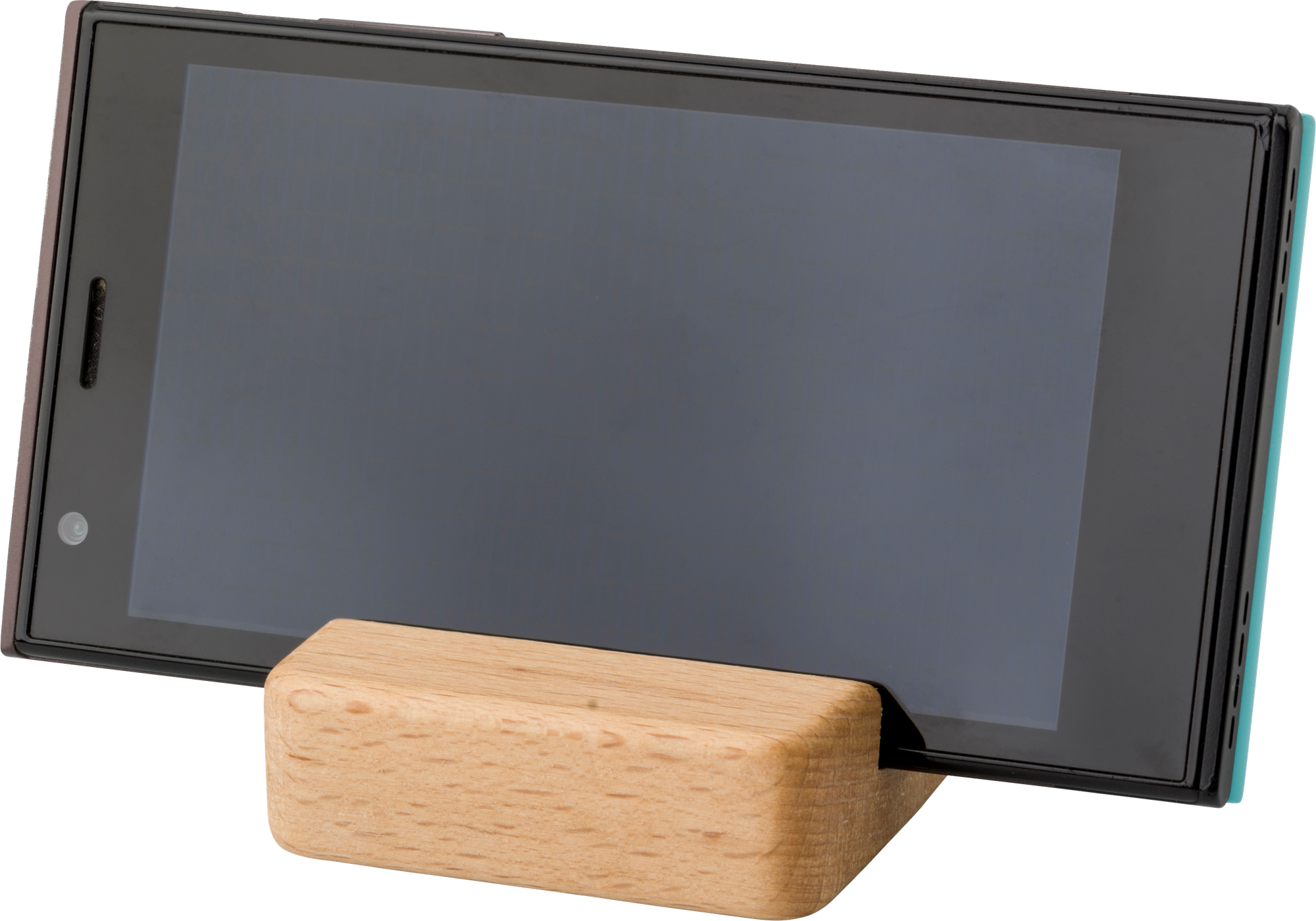 Picture of Beech wood phone holder