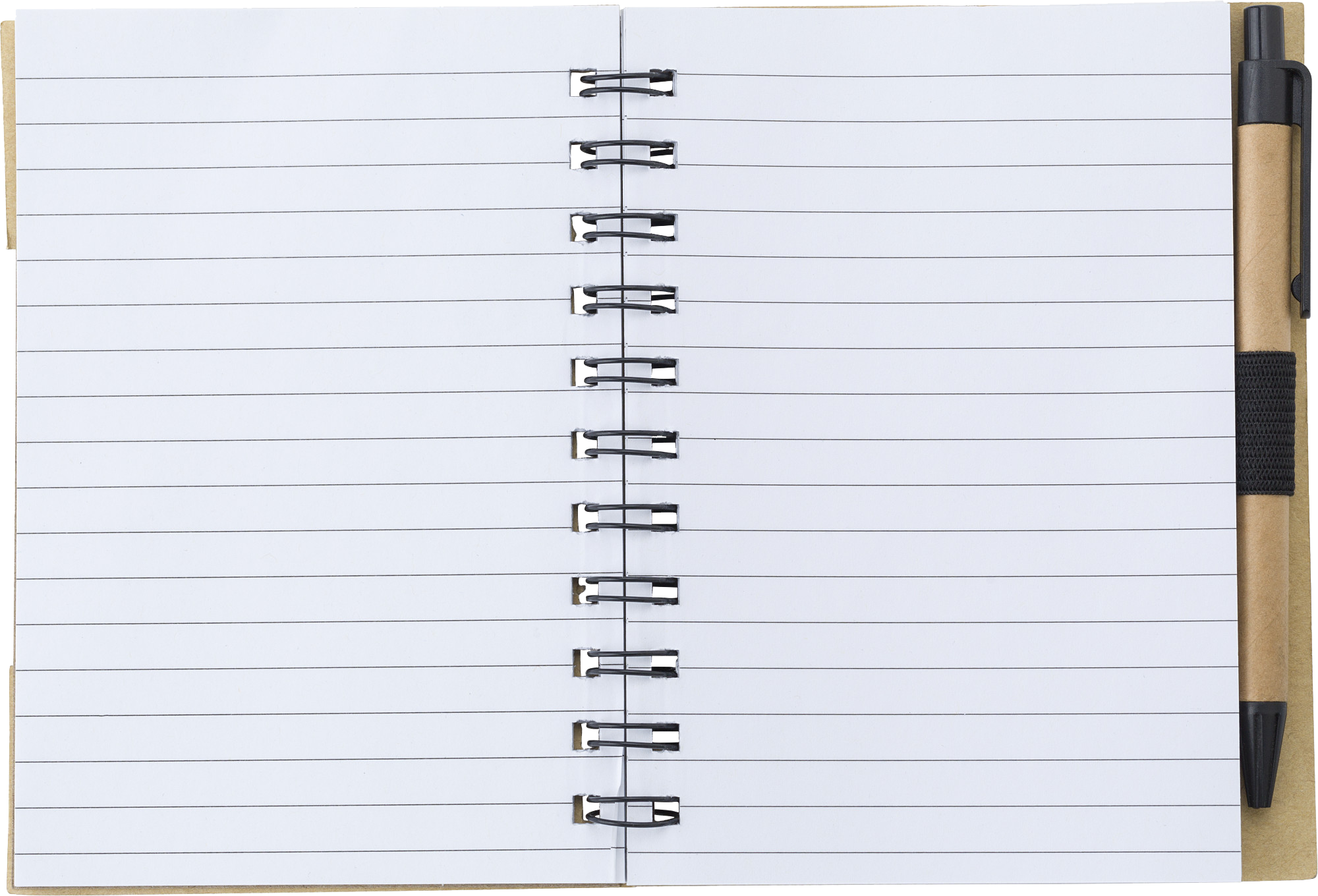 Picture of Wire bound notebook with ballpen
