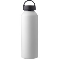 Recycled aluminium single walled bottle (800ml) 965875_002 (White)