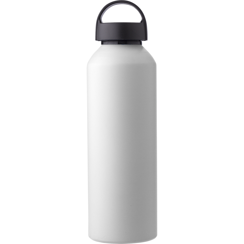 Recycled aluminium single walled bottle (800ml) 965875_002 (White)
