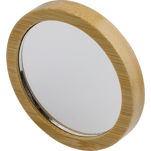 The Alice - Bamboo pocket mirror