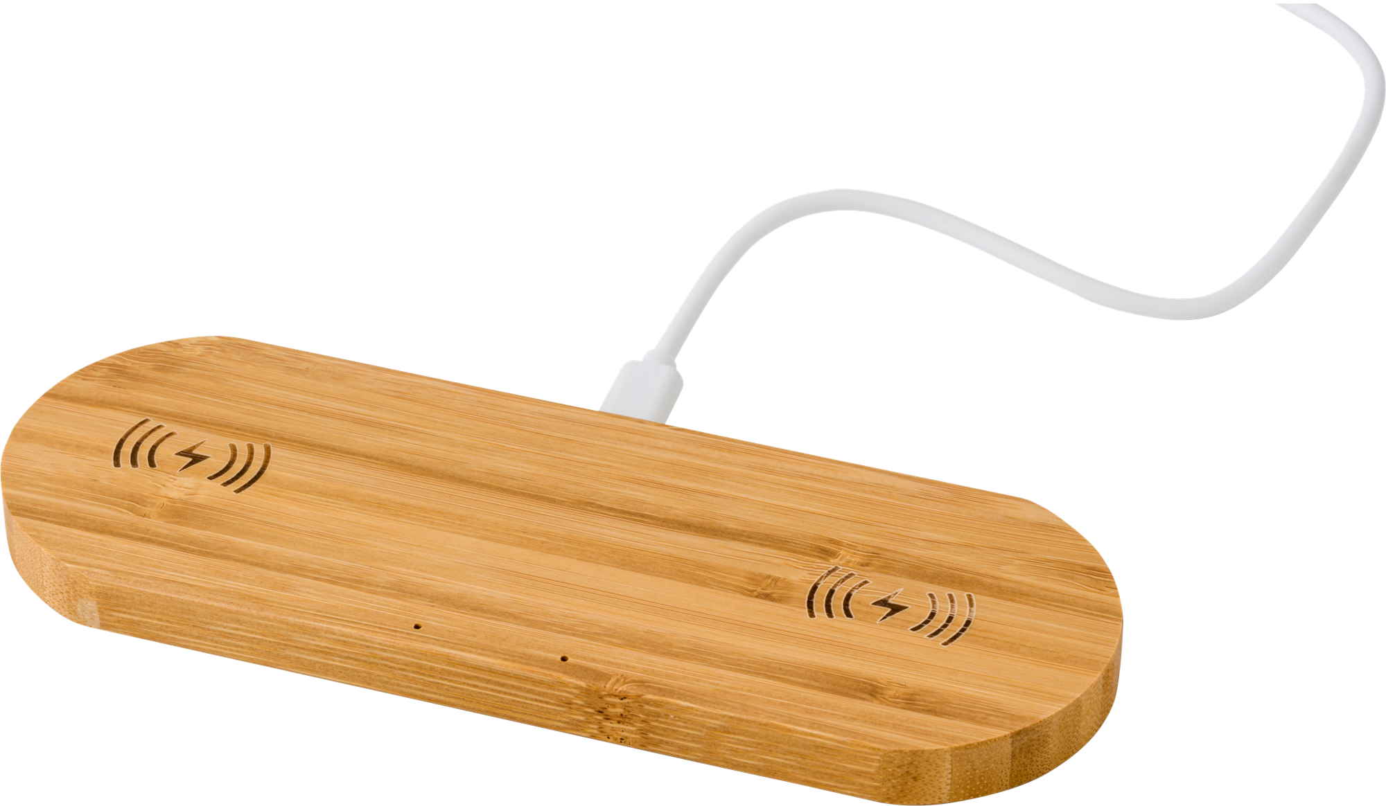 Picture of Bamboo dual wireless charger