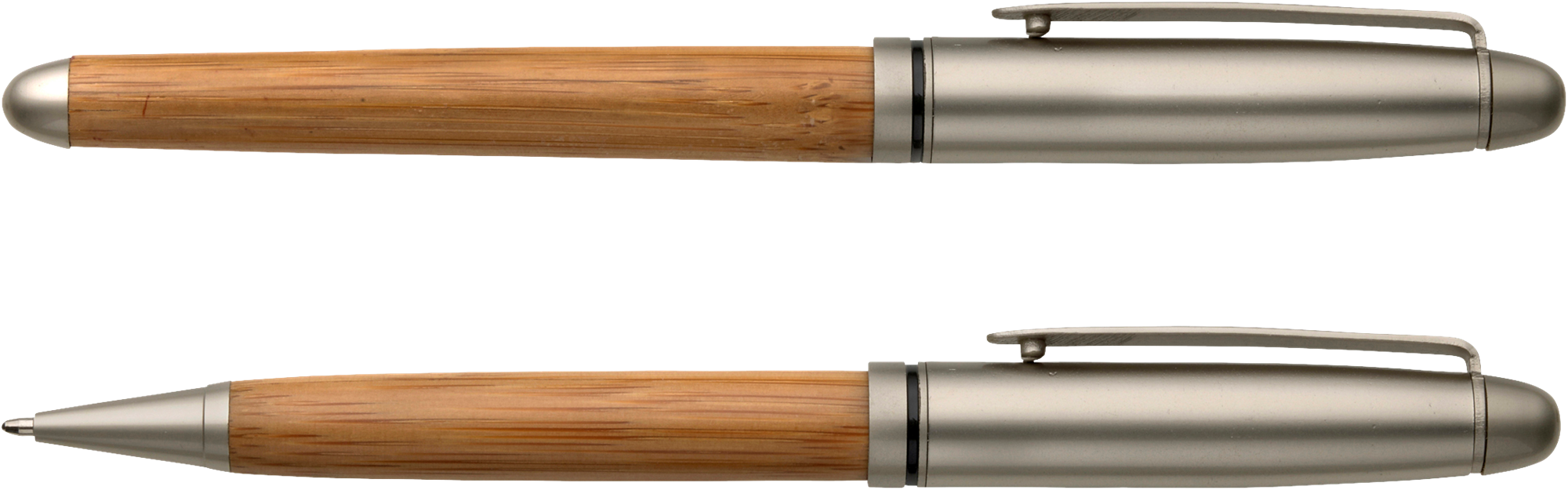Picture of Bamboo ballpen and rollerpen